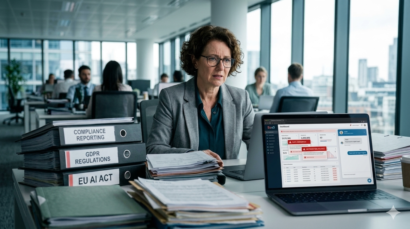 A dashboard and a filing cabinet are not the same thing as compliance